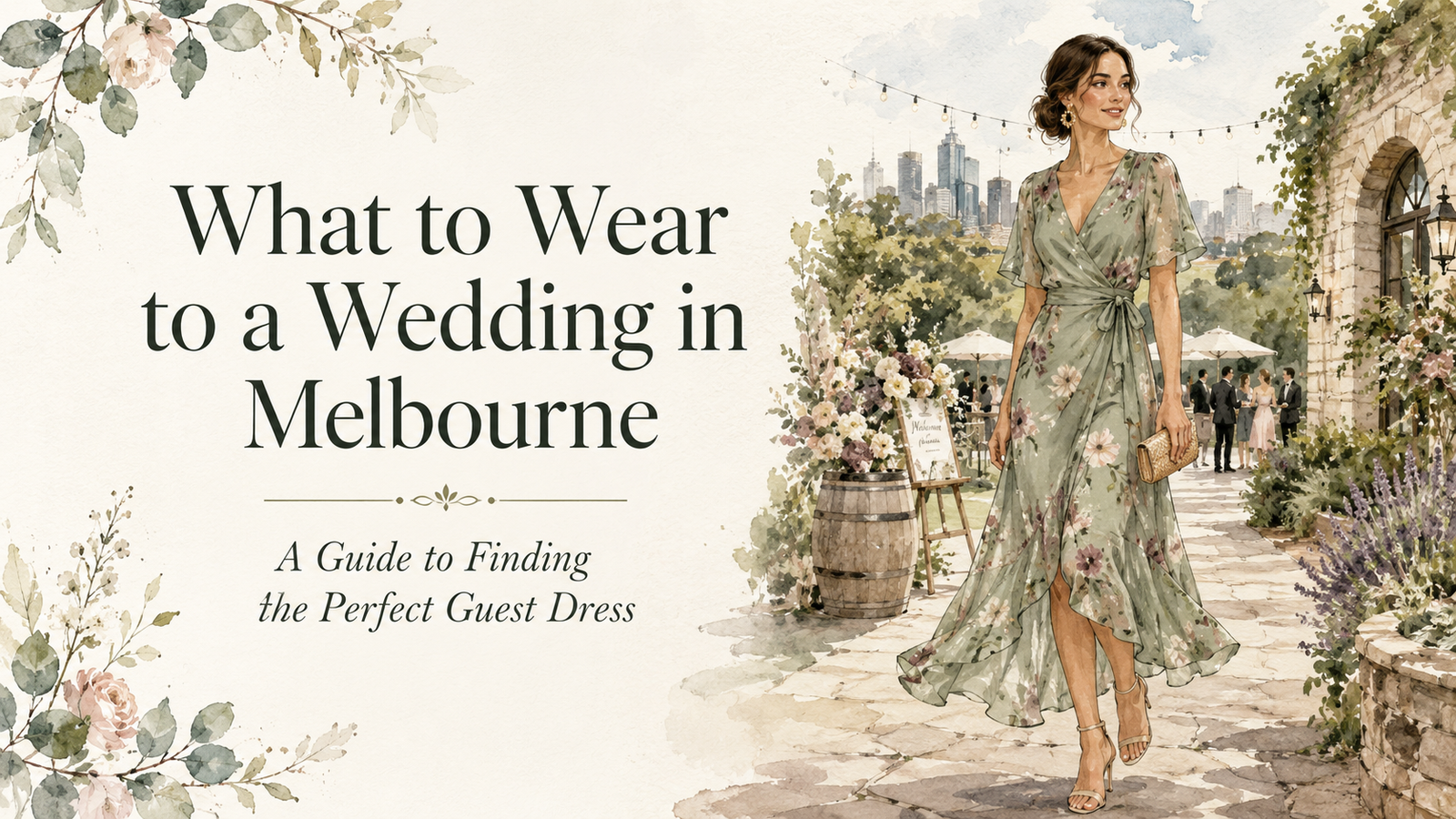 What to wear to a wedding in Melbourne - Thread and Trend