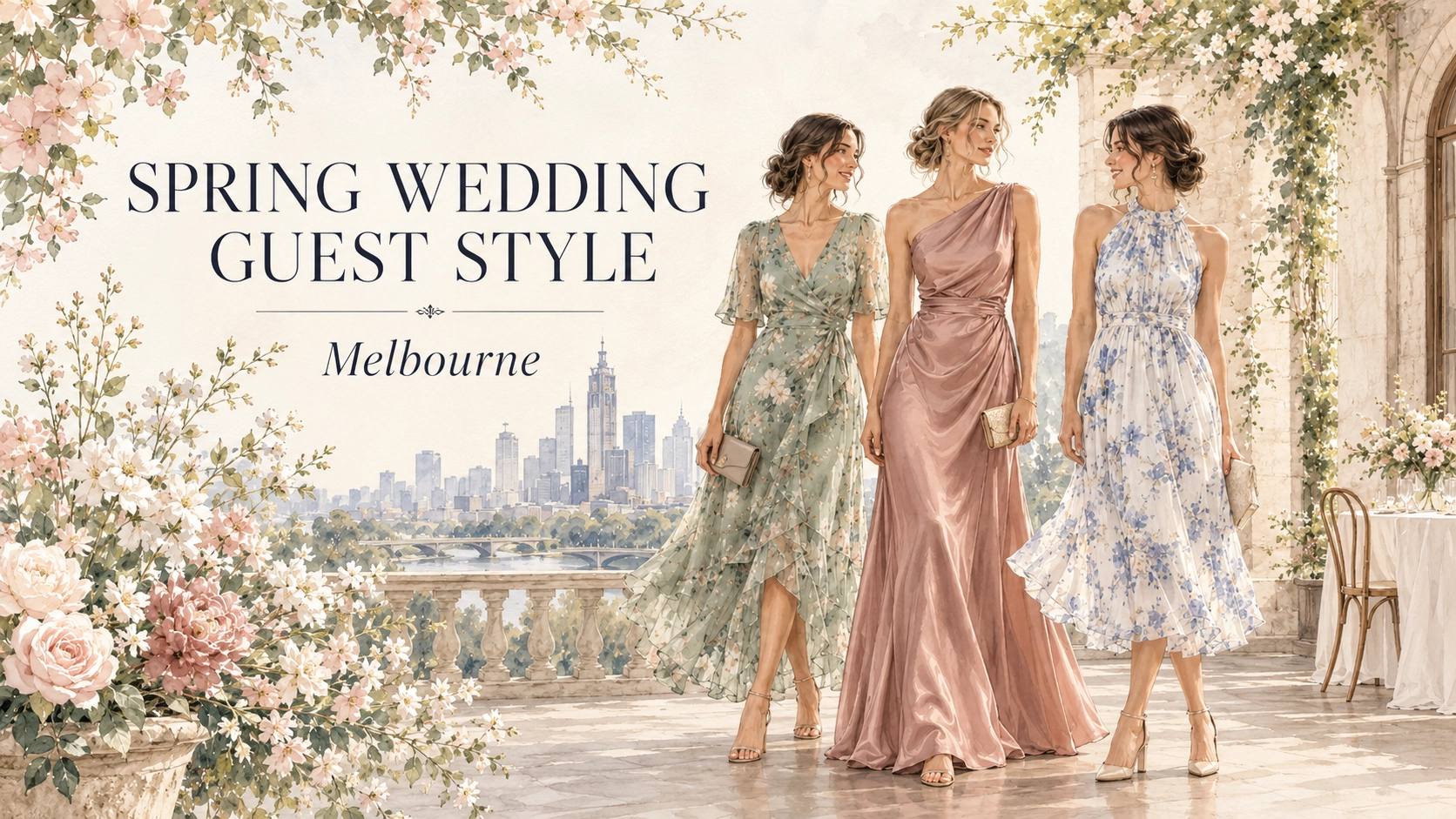 What to Wear to a Spring Wedding in Melbourne: Guest Dress Ideas